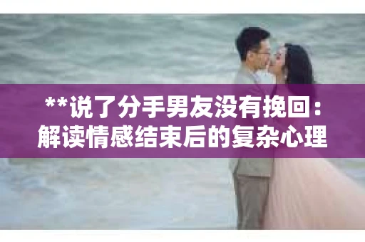 **说了分手男友没有挽回：解读情感结束后的复杂心理与现实**