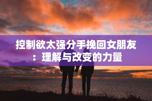 控制欲太强分手挽回女朋友：理解与改变的力量