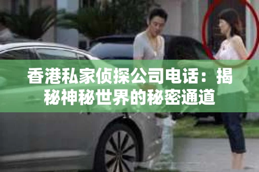香港私家侦探公司电话：揭秘神秘世界的秘密通道