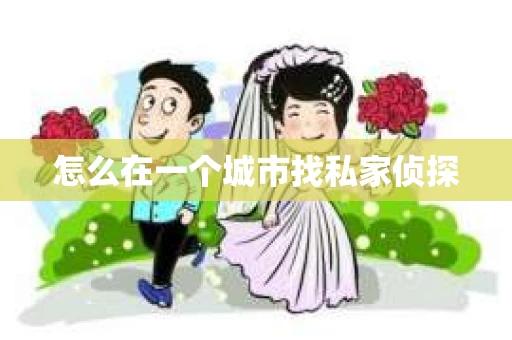 怎么在一个城市找私家侦探