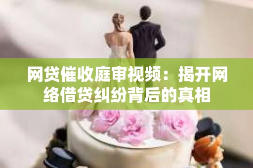 网贷催收庭审视频：揭开网络借贷纠纷背后的真相
