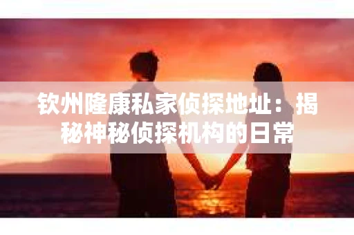 钦州隆康私家侦探地址：揭秘神秘侦探机构的日常