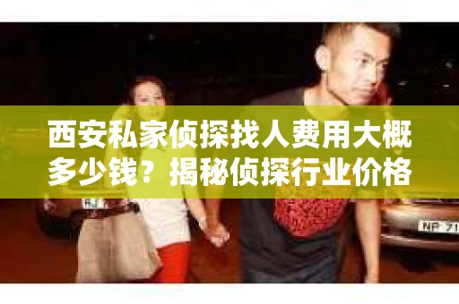 西安私家侦探找人费用大概多少钱？揭秘侦探行业价格之谜