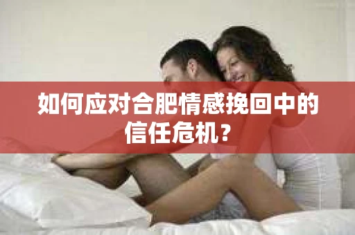 如何应对合肥情感挽回中的信任危机？