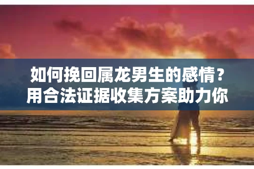 如何挽回属龙男生的感情？用合法证据收集方案助力你的努力？